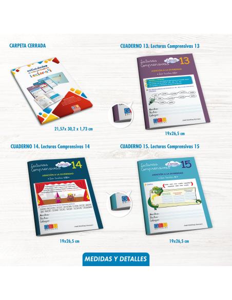 Pack actividades de comprensión lectora - Cuarto de Primaria