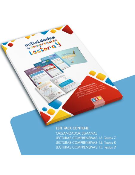 Pack actividades de comprensión lectora - Cuarto de Primaria