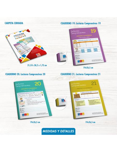 Pack actividades de comprensión lectora, Sexto de primaria