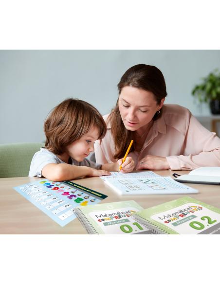 Pack cuadernos de refuerzo de matemáticas, Infantil