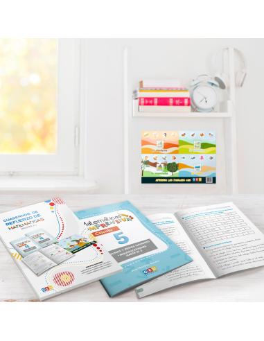 Pack cuadernos de refuerzo de matemáticas,...