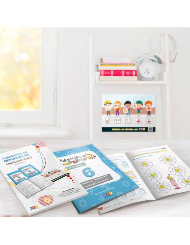Pack cuadernos de refuerzo de matemáticas,...