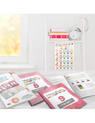 Pack cuadernos de refuerzo de matemáticas,...