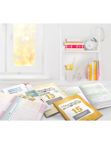 Pack cuadernos de refuerzo de matemáticas, quinto de primaria