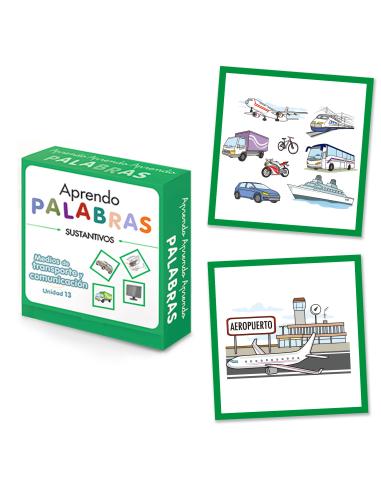 Aprendo palabras 13. Medios de transporte y...