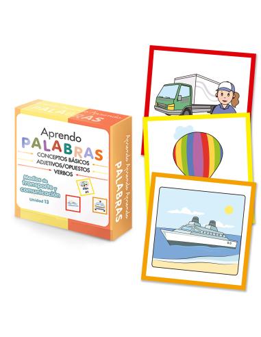Aprendo palabras 13. Medios de transporte y...