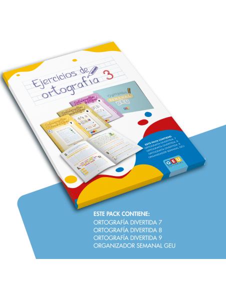 Pack ejercicios de ortografía 3