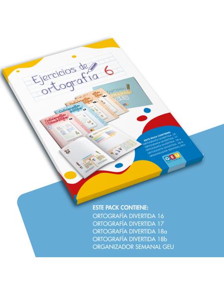 Pack ejercicios de ortografía 6