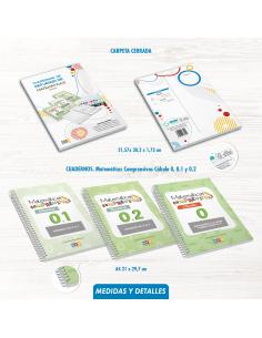 Pack cuadernos de refuerzo de matemáticas, Infantil 2