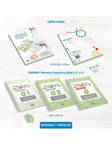 Pack cuadernos de refuerzo de matemáticas,...