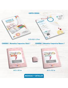 Pack cuadernos de refuerzo de matemáticas, tercero 3.1 2