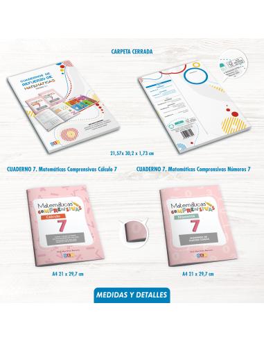 Pack cuadernos de refuerzo de matemáticas,...