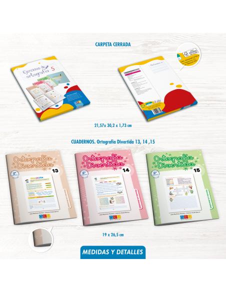 Pack ejercicios de ortografía 5