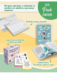 Kit para ejercitar y estimular tu cerebro en adultos y...