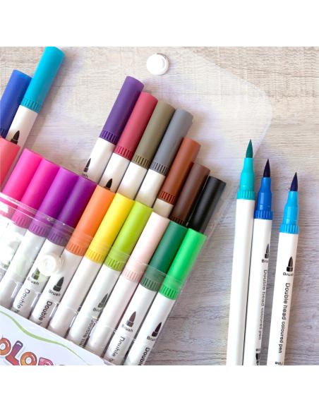 Pack rotuladores y cuaderno de lettering