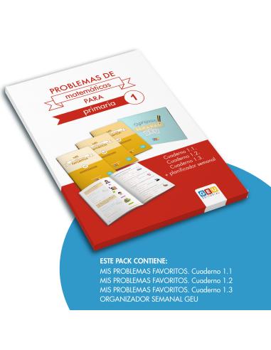 Pack problemas de matemáticas para primaria 1