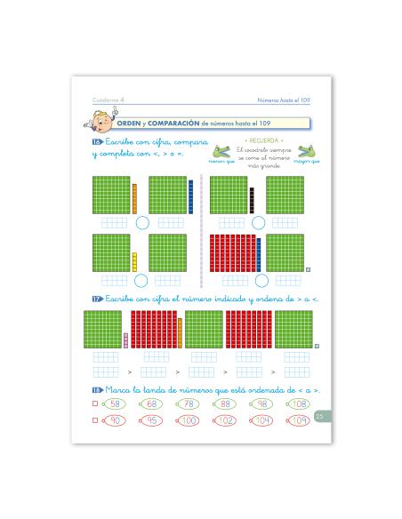 Cuaderno de refuerzo de Matemáticas comprensivas. Números 4