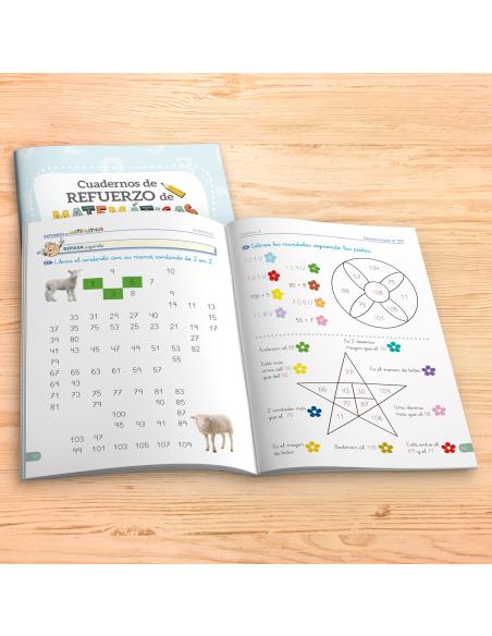 Cuaderno de refuerzo de Matemáticas comprensivas. Números 4