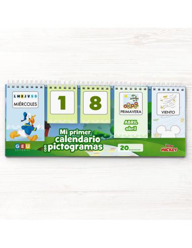 Mi primer calendario con Mickey