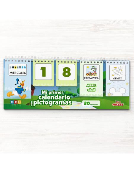 Mi primer calendario con Mickey