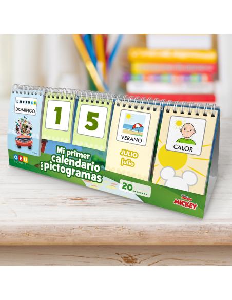 Mi primer calendario con Mickey