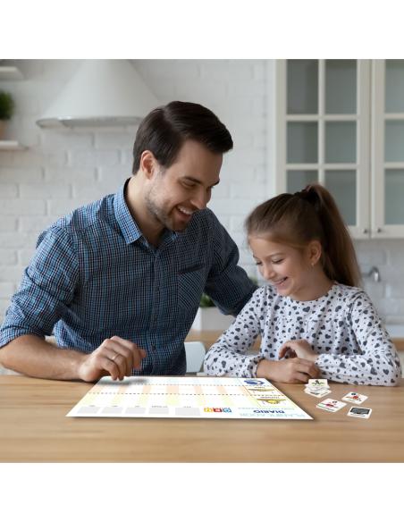 Planificador visual con velcro adhesivo diario