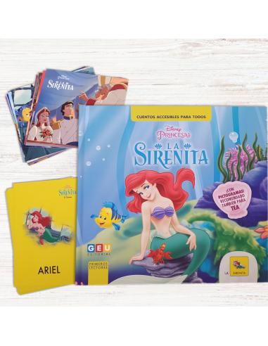 Cuento con pictogramas en mayúscula Disney: La...