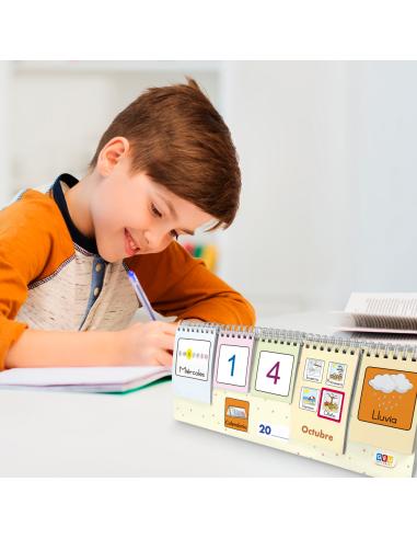 Calendario Infantil con Pictogramas GEU