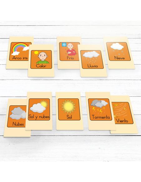 Calendario Infantil con Pictogramas GEU
