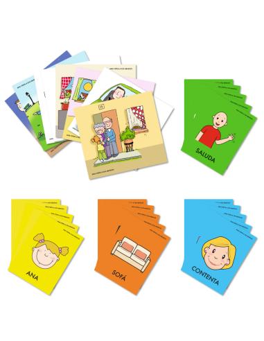 Ana visita a sus abuelos · Cuento con pictogramas