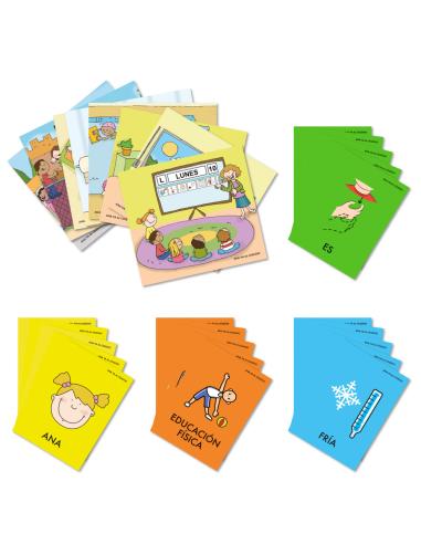 Ana va al colegio · Cuento con pictogramas