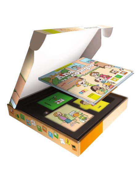 Ana va al colegio · Cuento con pictogramas