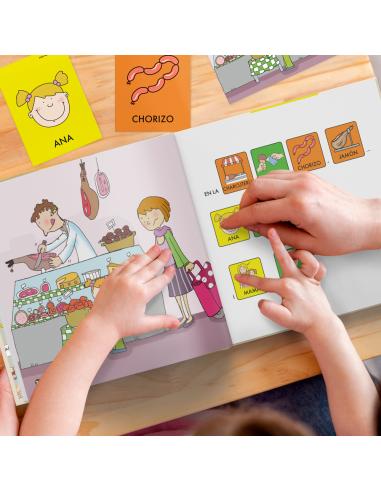 Ana va al mercado · Cuento con pictogramas