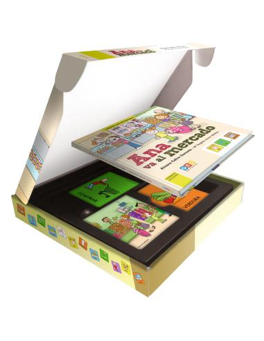 Ana va al mercado · Cuento con pictogramas