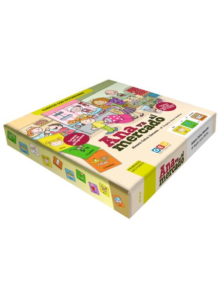 Ana va al mercado · Cuento con pictogramas