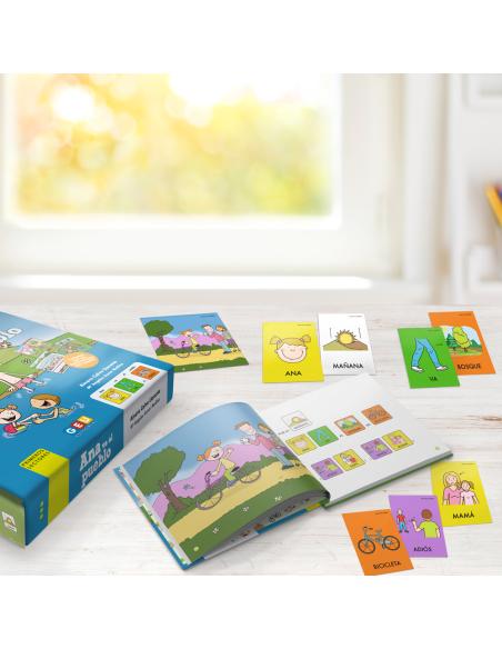 Ana va al pueblo · Cuento con pictogramas
