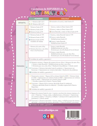 Cuaderno de refuerzo de matemáticas -...