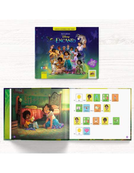 Encanto - Cuento con Pictogramas en Letra Mayúscula