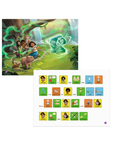 Encanto - Cuento con Pictogramas en Letra Mayúscula