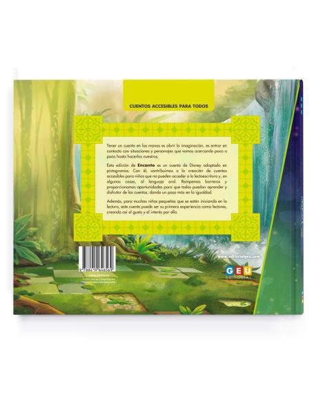 Encanto - Cuento con Pictogramas en Letra Mayúscula