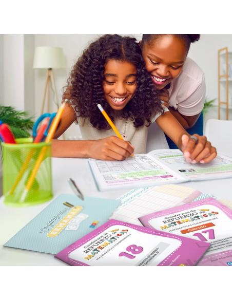 Repaso Matemáticas 6 Primaria | Matemáticas Comprensivas - Refuerzo de Matemáticas | Pack Cuadernos 16, 17 y 18 - Editorial GEU