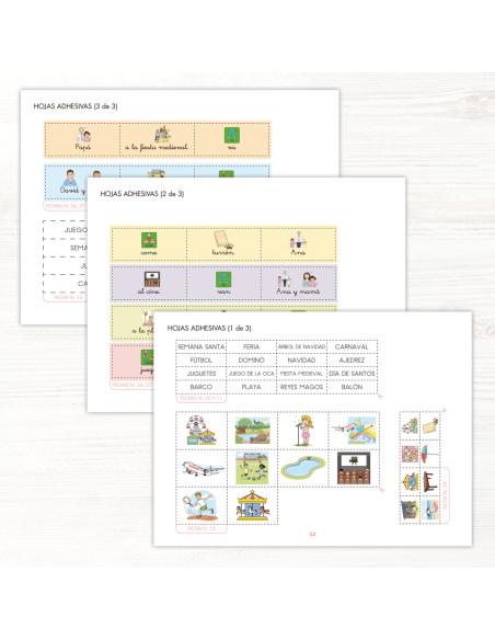 Método de lectoescritura visual 13. Las fiestas y los juegos