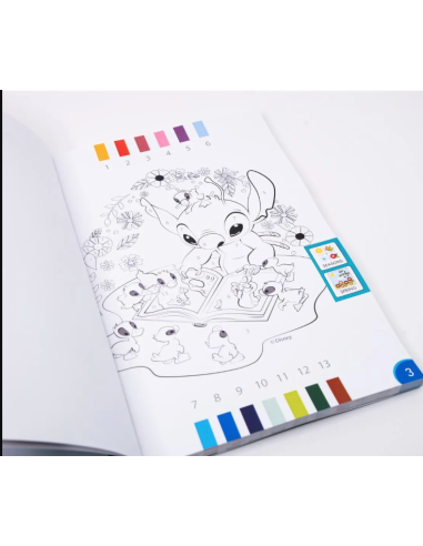 Paint by numbers. Stitch