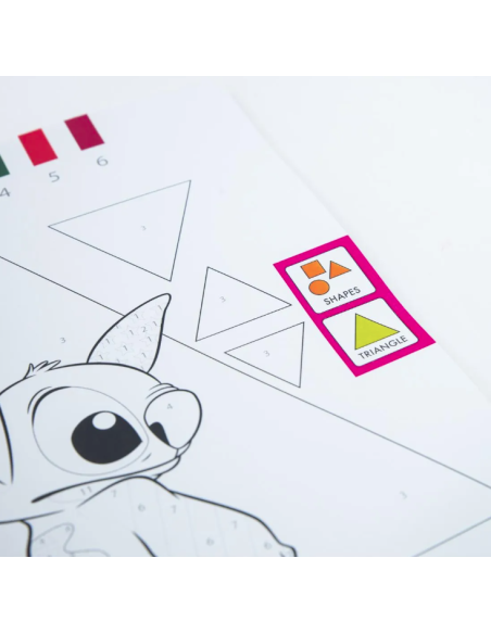 Paint by numbers. Stitch