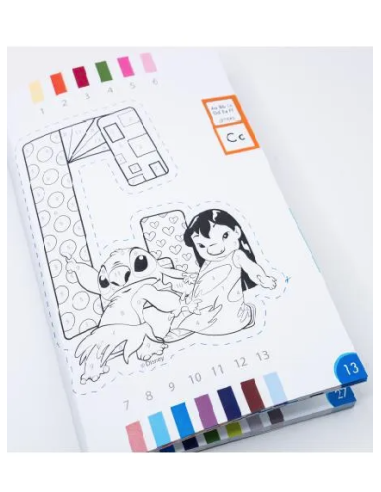 Paint by numbers. Stitch