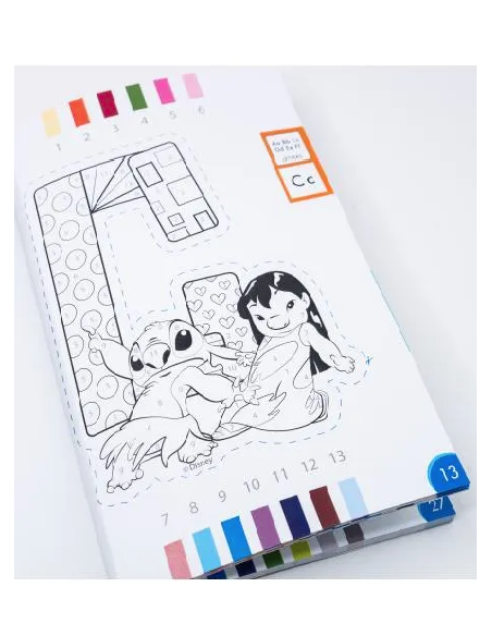 Paint by numbers. Stitch