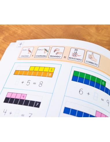 Cuaderno de refuerzo con matemáticas, Cálculo 1...