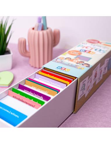 Mi estuche de pictos bilingüe Español / Inglés