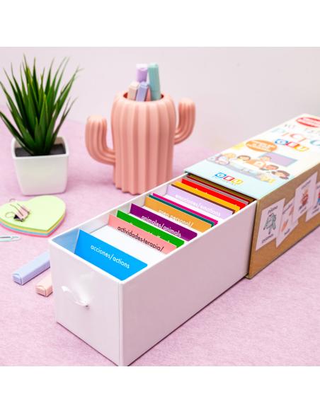 Mi estuche de pictos bilingüe Español / Inglés