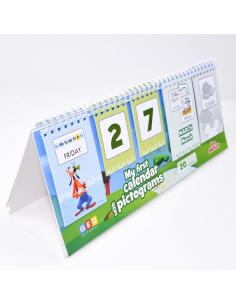 Calendario Sobremesa Infantil único, diseñado para educar y entretener a los más pequeños. 2